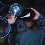 young-man-using-virtual-reality-headset-with-future-technology-innovation-concept-global-business-digital-link-tech